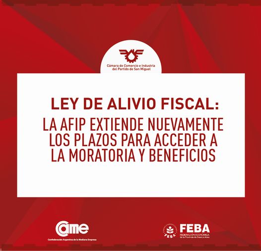 Nuevos plazos
