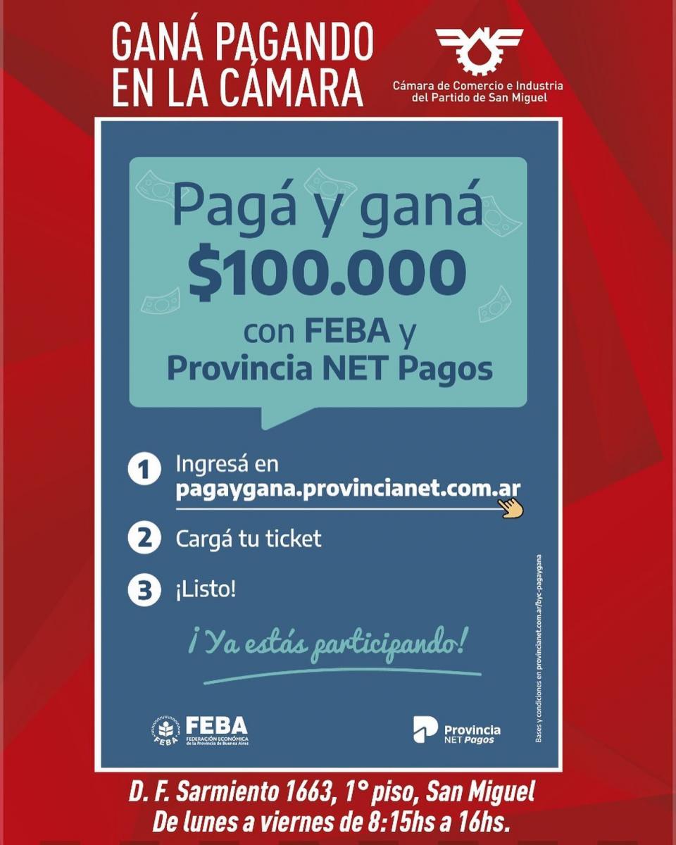 PAGÁ Y GANÁ