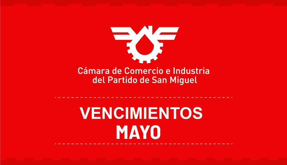 VENCIMIENTOS DE MAYO