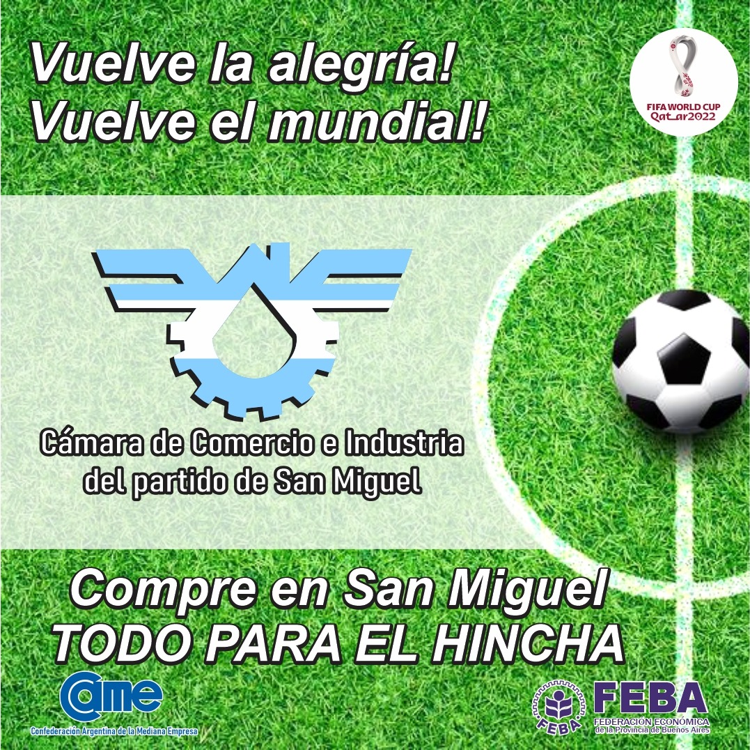 Compre en San Miguel todo para el hincha