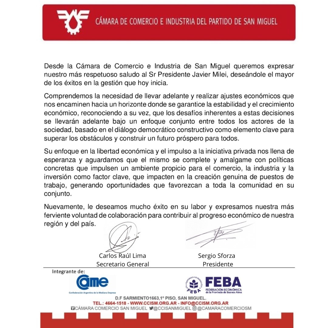 COMUNICADO
