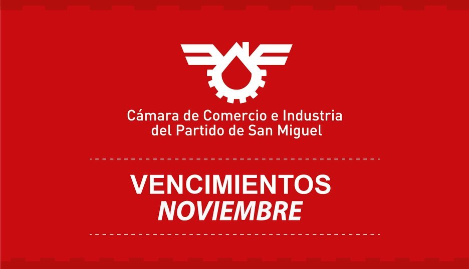 Vencimientos noviembre